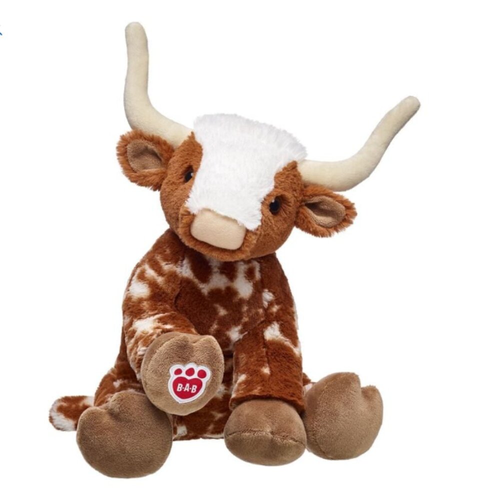Build-A-Bear Longhorn Plush  16"